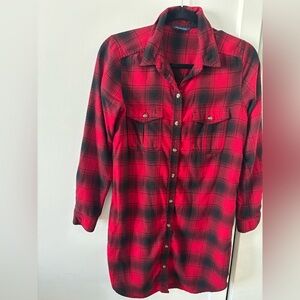American Eagle Flannel dress size small